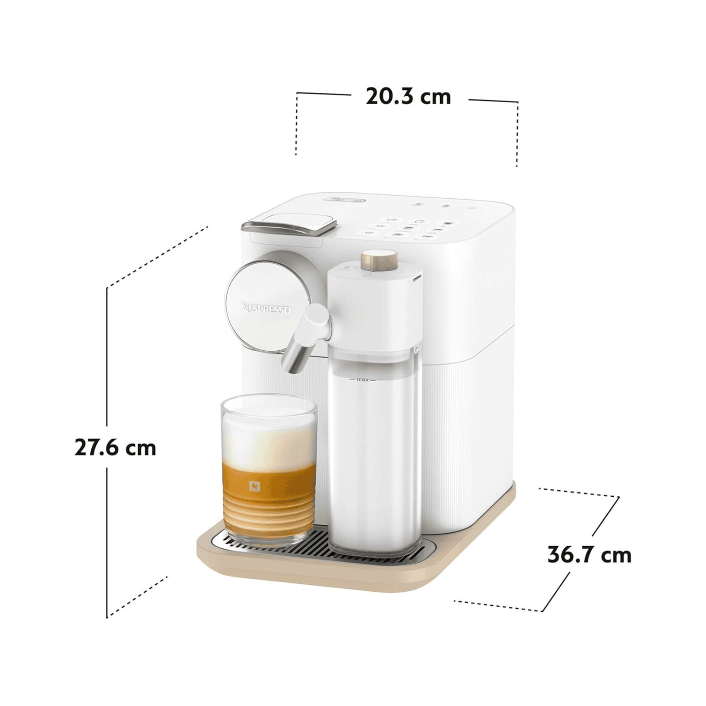 𝗡𝗘𝗦𝗣𝗥𝗘𝗦𝗦𝗢® Gran Lattissima™ Kaffeemaschine (Kapsel Pack inklusive)